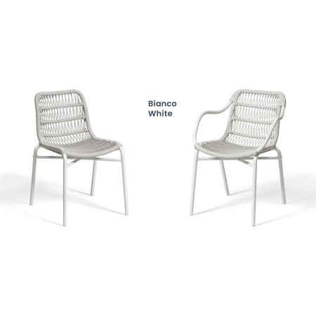 Synthetic Rope Outdoor Chair - Leaf