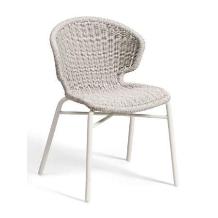Aluminum and Rope Outdoor Chair - Orly
