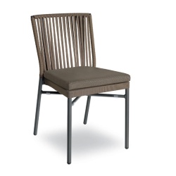 Aluminum Chair with Cushion - Nicole