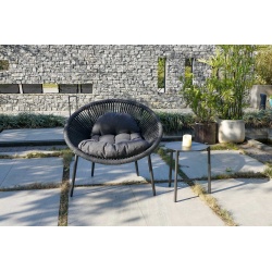 Outdoor Stackable Armchair - Nancy