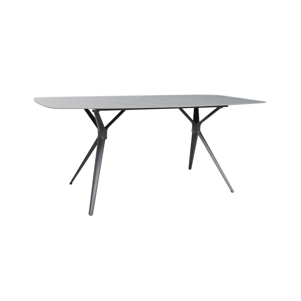 Rectangular Table with Stone Top - Bari