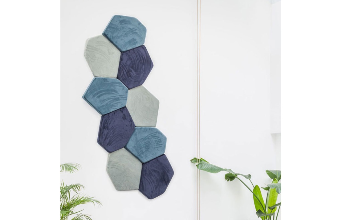 Acoustic Fabric Wall Panel - Bazalto