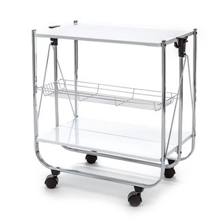 Folding Food Trolley in Metal - Kit | IsArreda