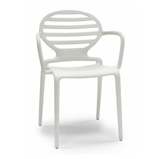 Stackable Chair with Armrests - Cokka