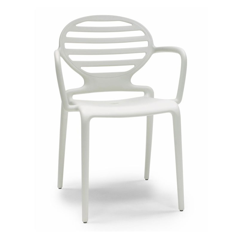 Stackable Chair with Armrests - Cokka | Scab