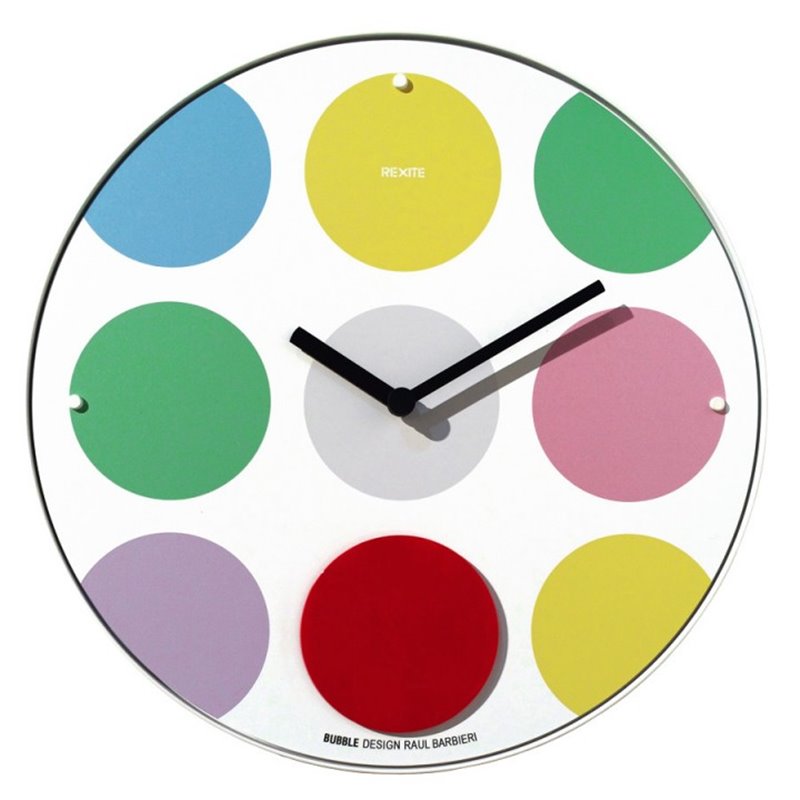 Office Wall Clock - Bubble | Rexite