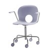 Olivia swivel armchair on castors