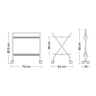 Carrello Portavivande Pieghevole | ISA Project
