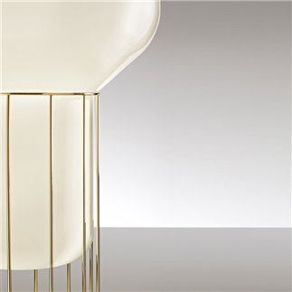 Table Lamp in Glass and Metal - Aérostat | Fabbian