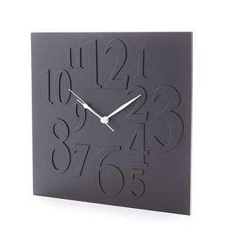 Wall Clock in Lacquered Wood - Time | IsArreda