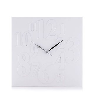 Wall Clock in Lacquered Wood - Time