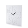 Wall clock in matt lacquered mdf