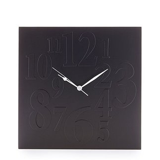 Wall Clock in Lacquered Wood - Time | IsArreda