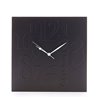 Wall clock in matt lacquered mdf