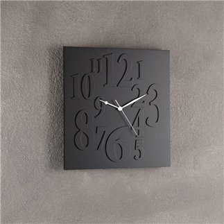 Wall Clock in Lacquered Wood - Time | IsArreda