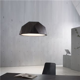 Suspension Lamp in Wood - Crio | Fabbian