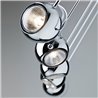 Suspension lamp in crystal - Beluga Colour