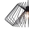 Suspension lamp in metal wire