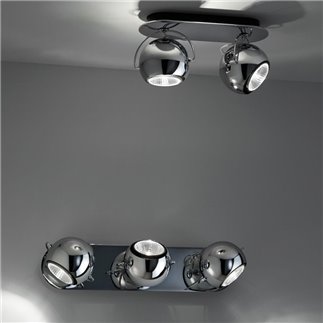 Multiple Wall or Ceiling Spotlight - Beluga Colour | Fabbian