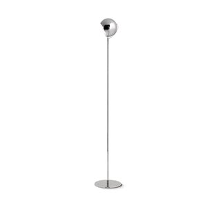 Floor Light in Chromed Metal - Beluga steel | Fabbian