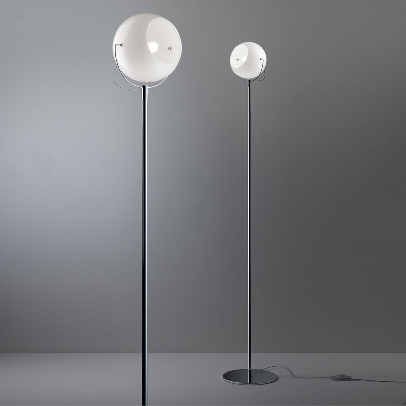 Adjustable Floor Lamp - Beluga White | Fabbian