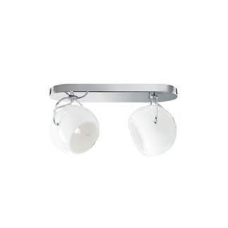 Faretto da Parete Bianco Orientabile 2 o 3 Luci - Beluga White