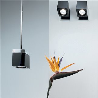 Suspension Lamp in Crystal - Cubetto | Fabbian