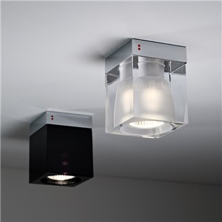 Faretto in Vetro da Soffitto - Cubetto | Fabbian