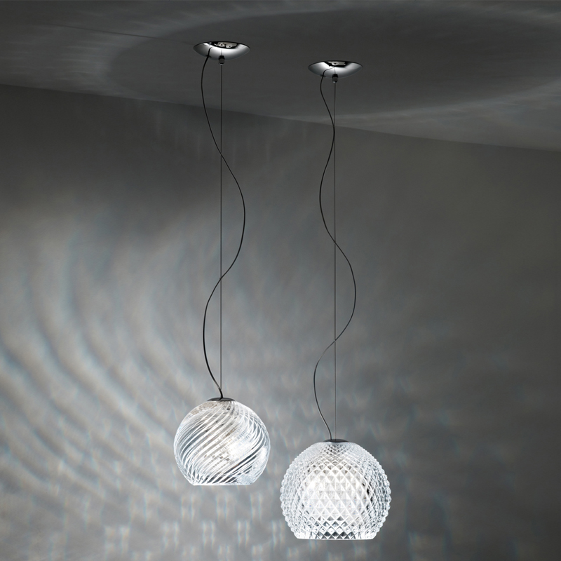 Crystal Pendant lamp - Diamond | Fabbian