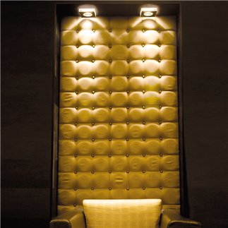 Semi-recessed crystal spotlight - Lui | Fabbian