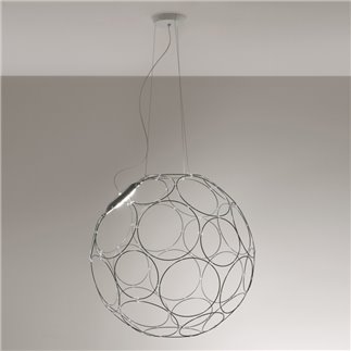 Metal LED Pendant Lamp - Giro | Fabbian