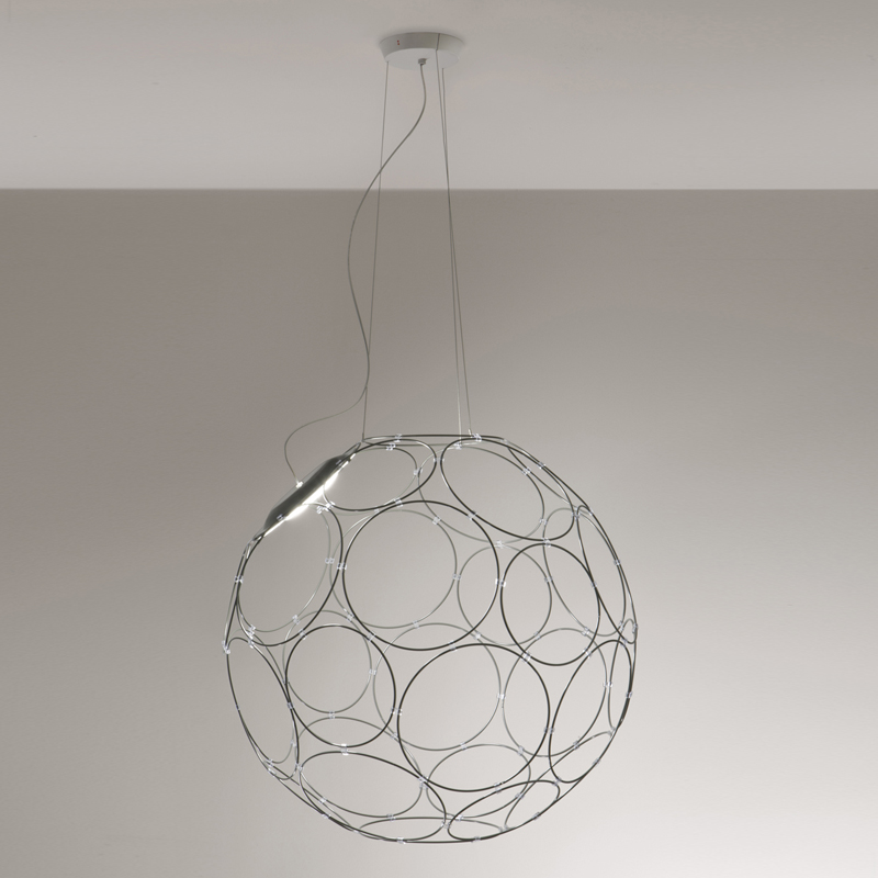 Metal LED Pendant Lamp - Giro | Fabbian