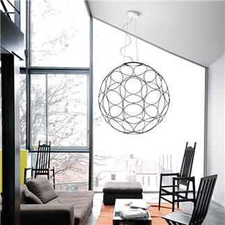 Metal LED Pendant Lamp - Giro | Fabbian