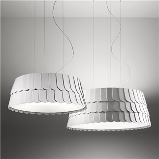 Rounded Suspension Lamp - Roofer | Fabbian