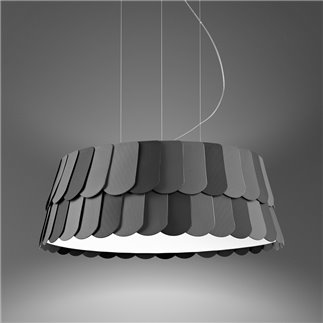 Rounded Suspension Lamp - Roofer | Fabbian