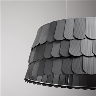 Rounded Suspension Lamp - Roofer | Fabbian