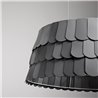 Roofer cylindrical suspension lamp