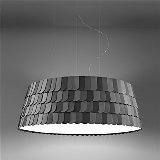 Rounded Suspension Lamp - Roofer | Fabbian