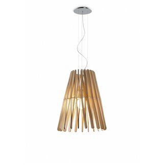 Lampada a sospensione in legno - Stick | Fabbian