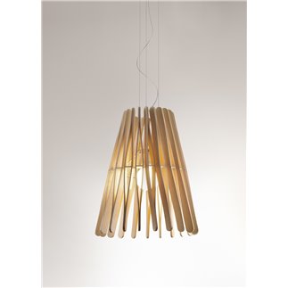 Wooden Suspension Lamp - Stick | Fabbian