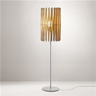 Lampada da terra in legno - Stick | Fabbian