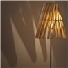 floor lamp in wood and metal