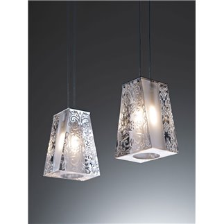 Pendant Lamp in Crystal - Vicky | Fabbian