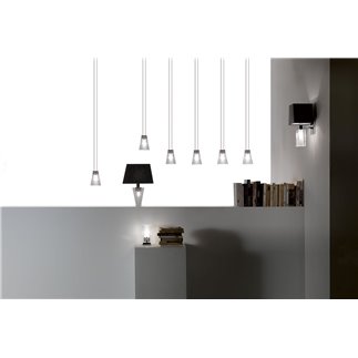 Pendant Lamp in Crystal - Vicky | Fabbian