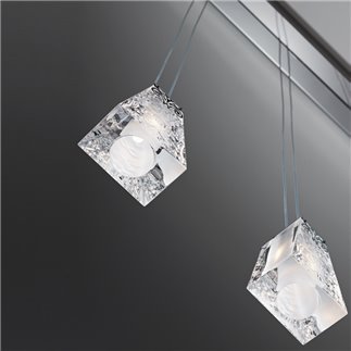 Suspension Lamp with 5 Spots - Vicky | Fabbian