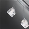 Suspension crystal lamp with 5 Spots - Vicky