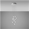 LED 10 spot Pendant lamp Multispot