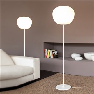 Floor Lamp in glass - Lumi Mochi | Fabbian