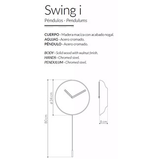 Orologio da parete Swing - NOM-SWING