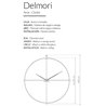 Wall Clock Delmori